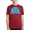Youth Heather Contender Tee Thumbnail