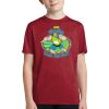 Youth Heather Contender Tee Thumbnail