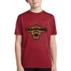Youth Heather Contender Tee Thumbnail
