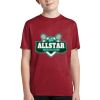 Youth Heather Contender Tee Thumbnail