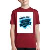 Youth Heather Contender Tee Thumbnail