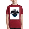 Youth Heather Contender Tee Thumbnail