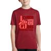 Youth Heather Contender Tee Thumbnail
