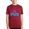 Youth Heather Contender Tee Thumbnail