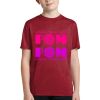 Youth Heather Contender Tee Thumbnail
