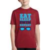 Youth Heather Contender Tee Thumbnail