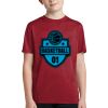 Youth Heather Contender Tee Thumbnail