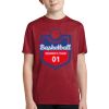 Youth Heather Contender Tee Thumbnail