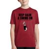 Youth Heather Contender Tee Thumbnail