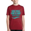 Youth Heather Contender Tee Thumbnail